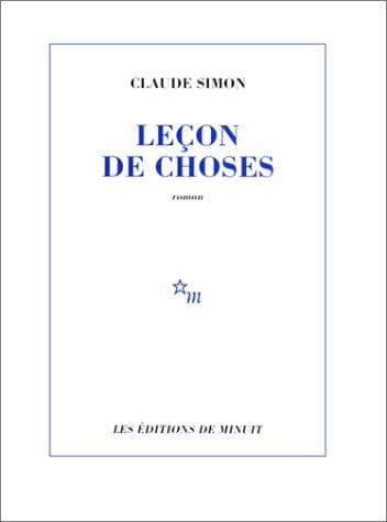 Tapa de Leçon de choses