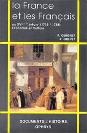 Tapa de La France et les Français au XVIIIe siècle (1715-1788)