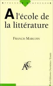 Tapa de A l' école de la littérature