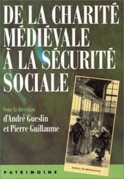 Tapa de De la charité médiévale à la sécurité sociale