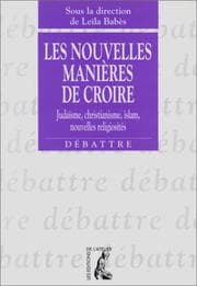 Tapa de Les nouvelles manières de croire