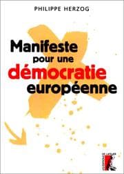 Tapa de Manifeste pour une démocratie européenne