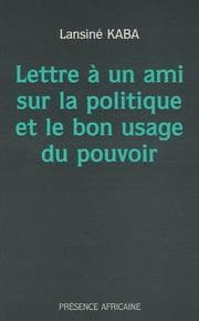 Tapa de Lettre à un ami sur la politique et le bon usage du pouvoir
