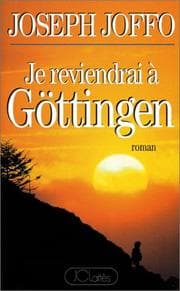 Tapa de Je reviendrai à Göttingen