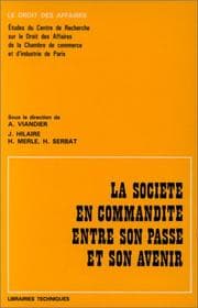 Tapa de La Société en commandite entre son passé et son avenir