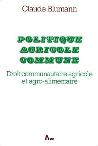Tapa de Politique agricole commune