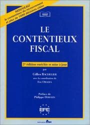Tapa de Le contentieux fiscal