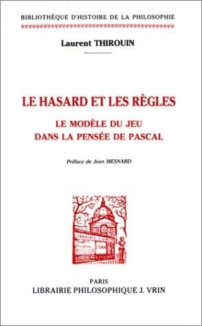 Tapa de Le hasard et les règles