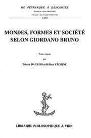Tapa de Mondes, formes et société selon Giordano Bruno
