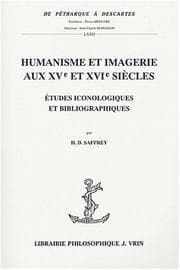 Tapa de Humanisme et imagerie aux XVe et XVIe siècles