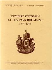 Tapa de L' Empire ottoman et les pays roumains, 1544-1545