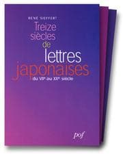 Tapa de Treize siècles de lettres japonaises