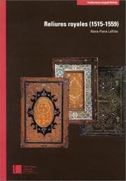 Tapa de Reliures royales, 1515-1559