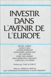 Tapa de Investir dans l'avenir de l'Europe