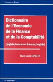 Tapa de Dictionnaire de l'économie, de la finance et de la comptabilité