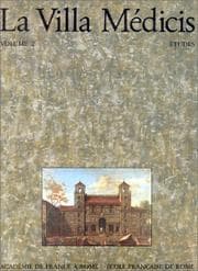 Tapa de La Villa Médicis