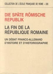 Tapa de Die Späte römische Republik =
