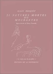 Tapa de 21 natures mortes ou mourantes