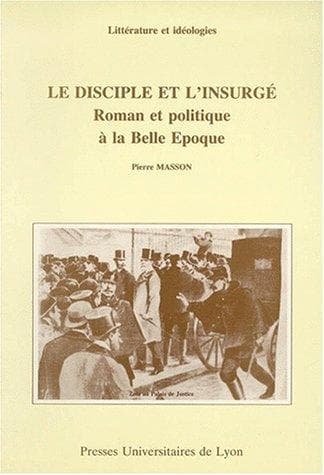 Tapa de Le disciple et l'insurgé
