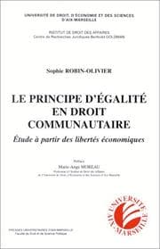 Tapa de Le principe d'égalité en droit communautaire