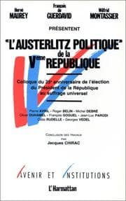 Tapa de "L'Austerlitz politique" de la Vème République