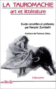 Tapa de La Tauromachie, art et littérature (Collection Récifs) (French Edition)