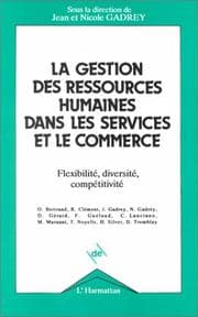 Tapa de La Gestion des ressources humaines dans les services et le commerce