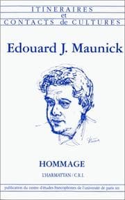 Tapa de Edouard J. Maunick