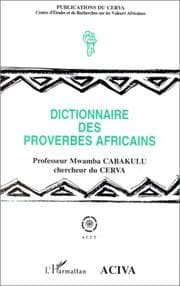 Tapa de Dictionnaire des proverbes africains
