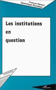 Tapa de Les Institutions en question