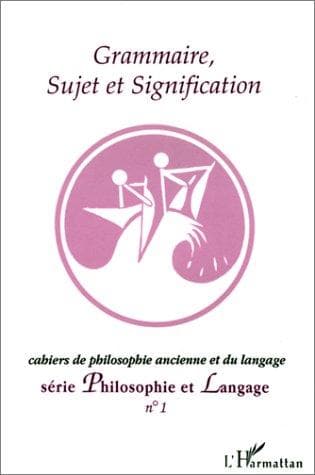 Tapa de Grammaire, sujet et signification