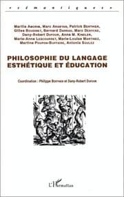Tapa de Philosophie du langage, esthétique et éducation
