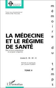 Tapa de La Médecine et le régime de santé