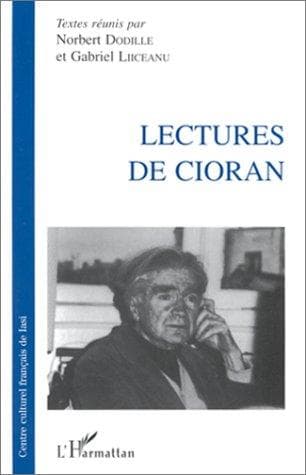 Tapa de Lectures de Cioran
