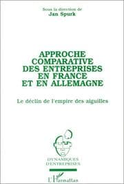 Tapa de Approche comparative des entreprises en France et en Allemagne
