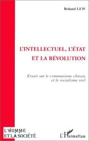 Tapa de L' intellectuel, l'Etat et la révolution