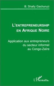 Tapa de L' entrepreneurship en Afrique noire