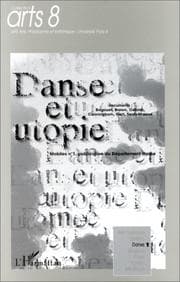 Tapa de Danse et utopie