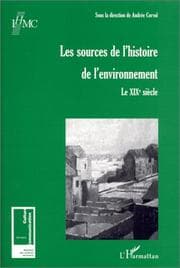 Tapa de Les sources de l'histoire de l'environnement