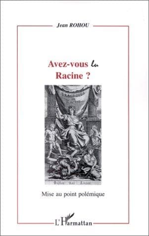 Tapa de Avez-vous lu Racine?