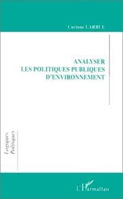 Tapa de Analyser les politiques publiques d'environnement