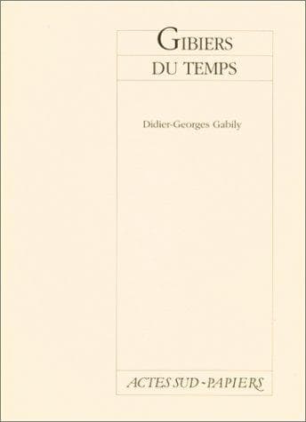 Tapa de Gibiers du temps