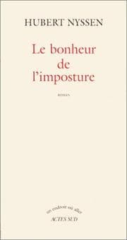 Tapa de Le bonheur de l'imposture