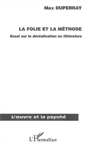 Tapa de La folie et la méthode