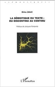 Tapa de La sémiotique du texte : du discontinu au continu