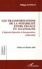 Tapa de Les transformations de la notabilité entre France et Allemagne