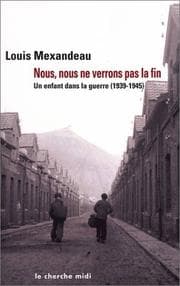 Tapa de Nous, nous ne verrons pas la fin