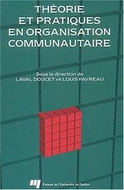 Tapa de Théorie et pratiques en organisation communautaire