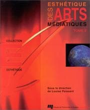 Tapa de Esthétique des arts médiatiques