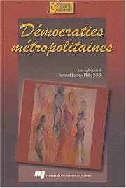 Tapa de Démocraties métropolitaines